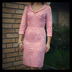 Unique Handmade Silk Brocade Dress